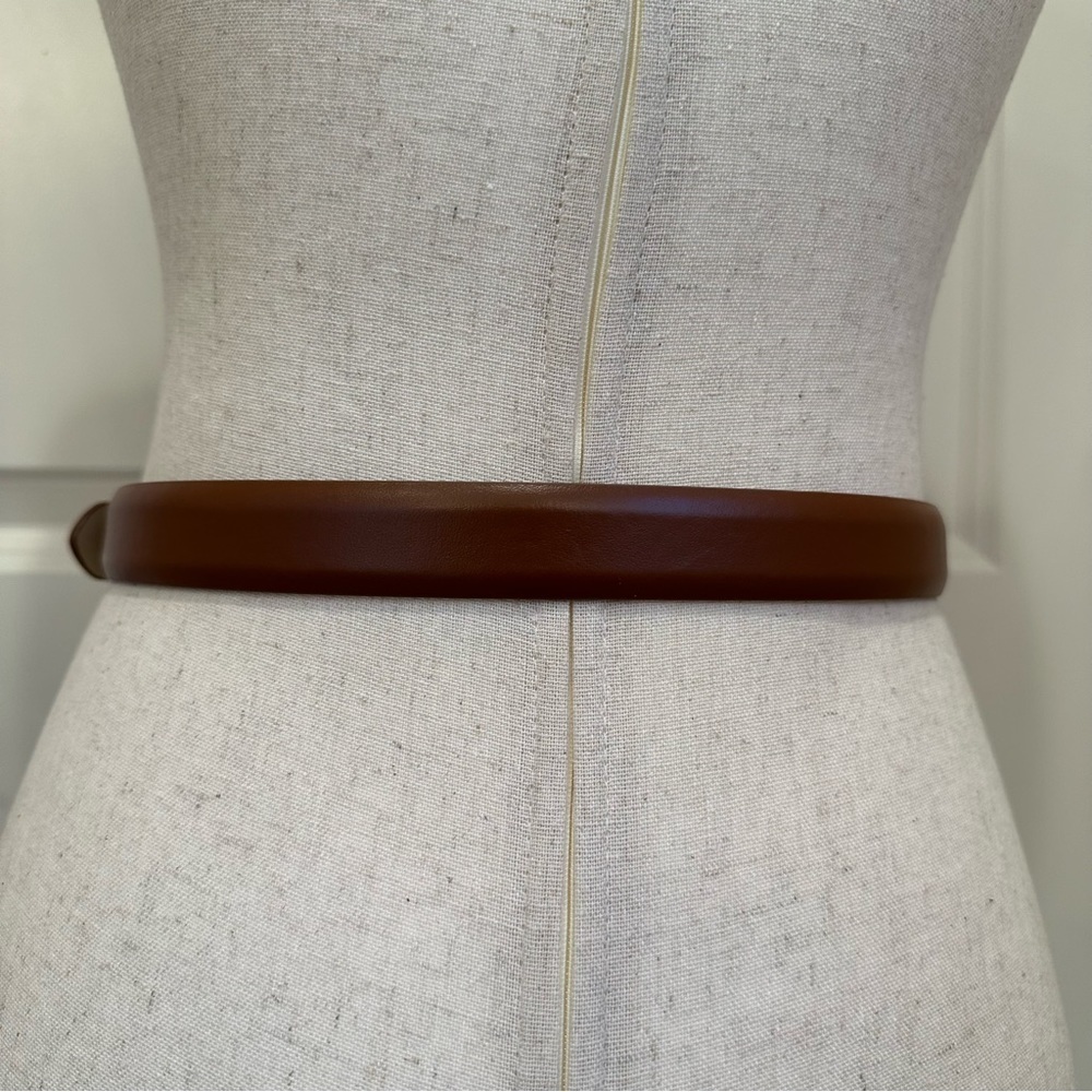 Weekend Max Mara "From Lily With Love" NWOT Leather Double Heart Belt S/M Spring - Picture 14 of 16